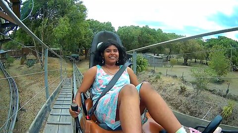 Barbie's Tulawaka Gold Coaster Casela (Roller Coaster Ride # 2) , Mauritius