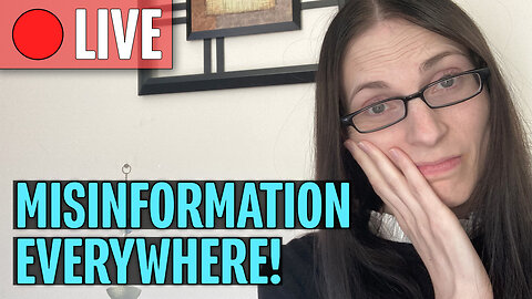 Sunday Q&A | Misinformation Everywhere!