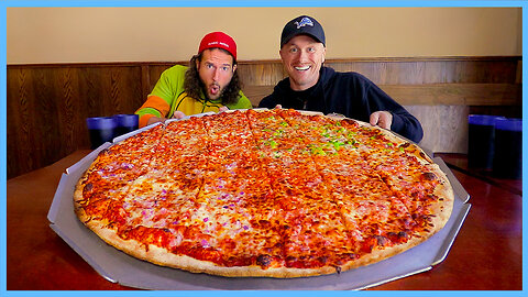 99% of Teams Fail This Monster 30-Inch Pizza Challenge!