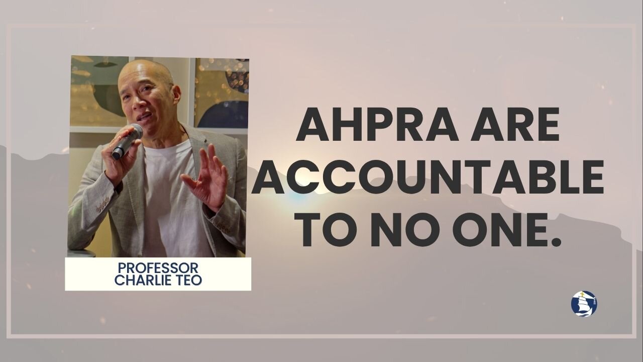 AHPRA are accountable to no-one.