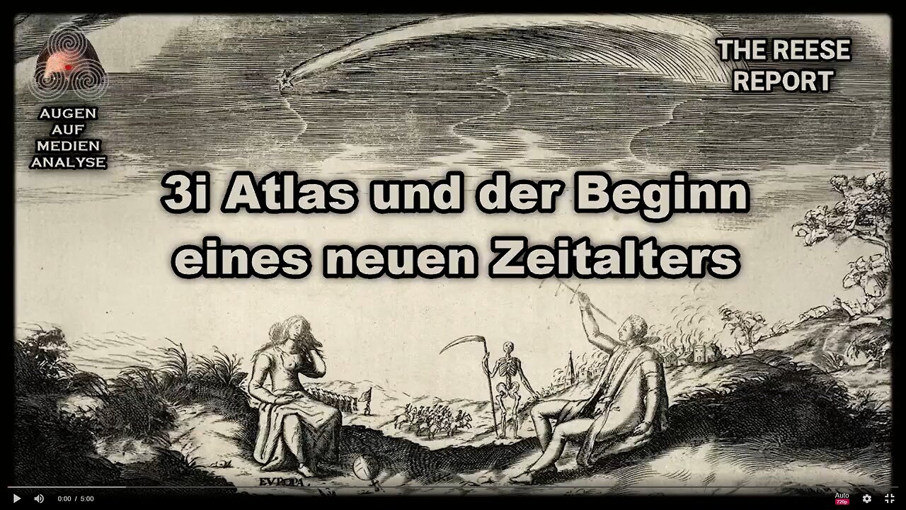 3i Atlas und der Beginn eines neuen Zeitalters (The Reese Report - Deutsch)