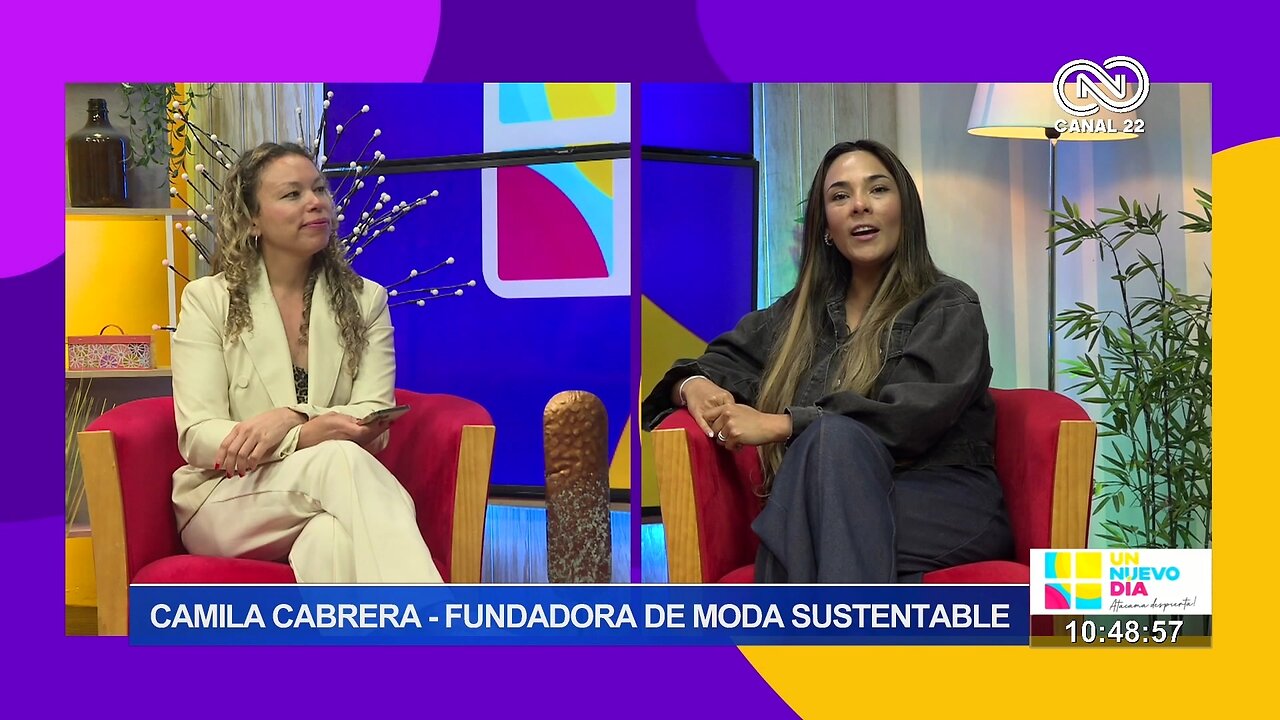 Camila Cabrera Fundadora de Moda sustentable
