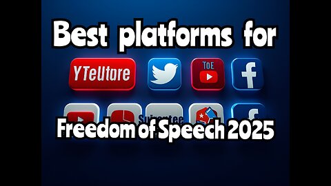 Best Platforms for Freedom of Speech 2025