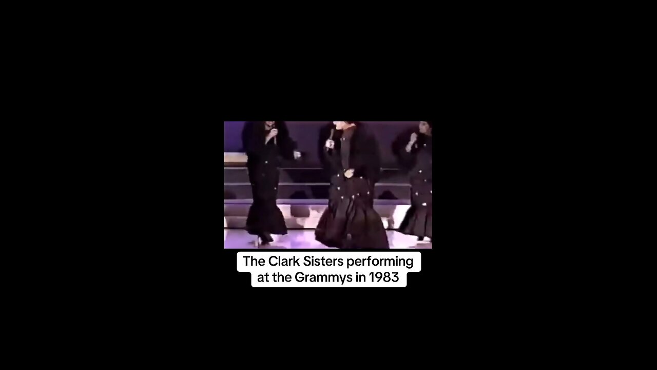 The Clark Sisters Performing at the 1983 Grammys #tbt