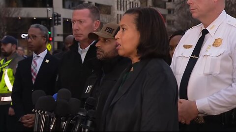 Police give press conference following the shooting of 2 National Guard troops near the White House