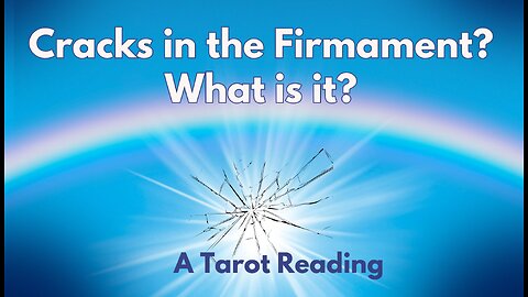 IS THE FIRMAMENT CRACKING? 🌈 What is the Firmament? Ice Wall?