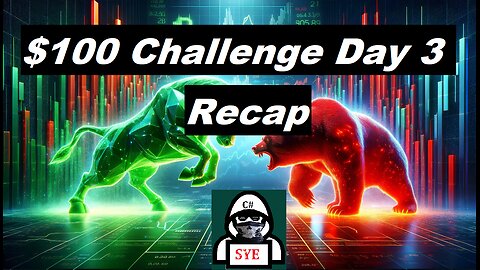 $100 Challenge | Day 3 | Recap