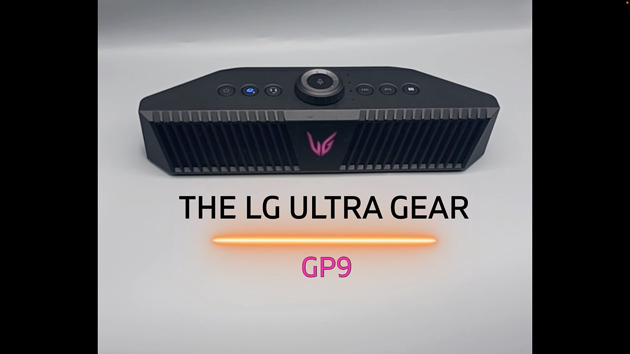#lgultragear ULTRA GEAR GP9 A Detailed Review #gamingspeaker #twitch #rgblight #podcasting