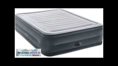 INTEX 64417ED Dura-Beam Deluxe Comfort-Plush High-Rise Air Mattress: Fiber-Tech – Queen Size Review