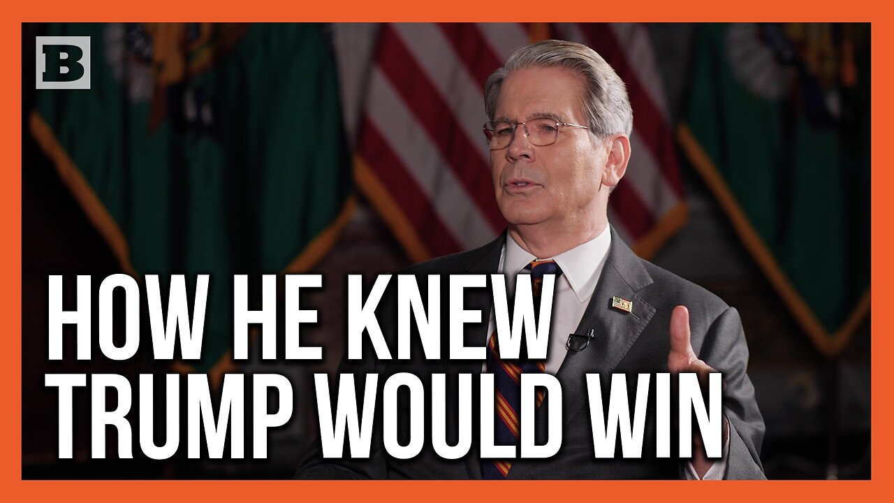 How Scott Bessent Saw Donald Trump Was Going to Win the 2024 Presidential Election