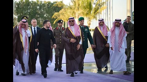 Ukrainian President Zelenskyy arrives in Saudi Arabia to meet prince ahead of summit with US