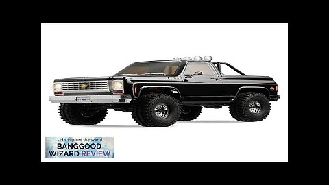 FMS FCX10 1/10 2.4G 4WD RC Car Chevrolet K5 Blazer RS Two Review