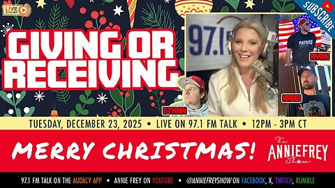 MERRY CHRISTMAS! Better to GIVE or to RECEIVE?