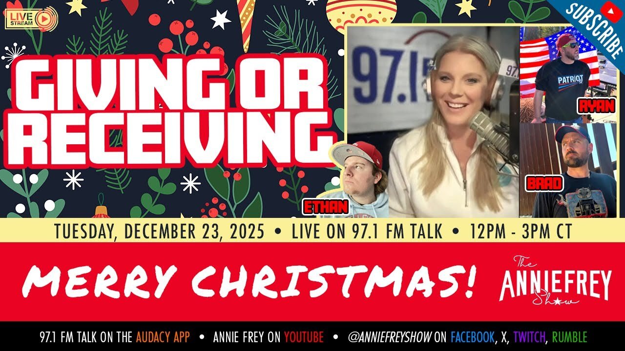 MERRY CHRISTMAS! Better to GIVE or to RECEIVE?