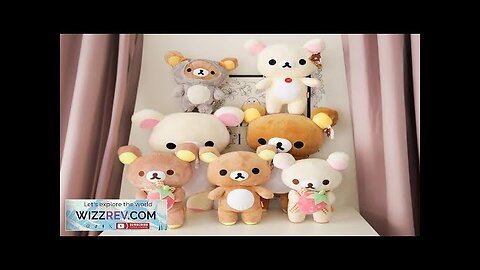 Rilakkuma Plush Lovely Animal Kuma Plushies Teddy Bear Stuffed Doll Kawaii Room Review