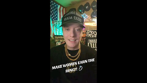 MAKE WOMEN EARN THE RING!! 💍