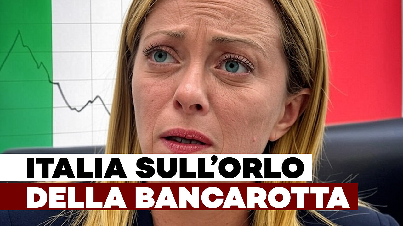 ITALIA SULL’ORLO DELLA BANCAROTTA. Governo Meloni ostaggio della Paypal Mafia