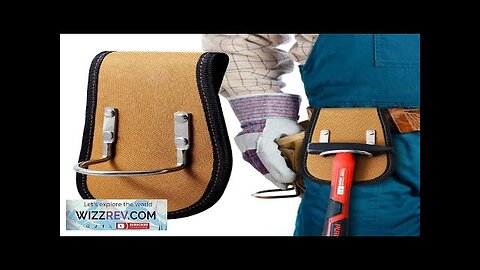 Oxford Cloth Hammer Holder Pouch Rust-Resistant Metal Loop Premium Fabric Tool Hanger Review