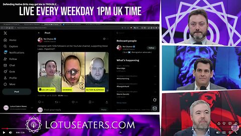 Lubna I don't support Steve Laws who is a NAZI Racist