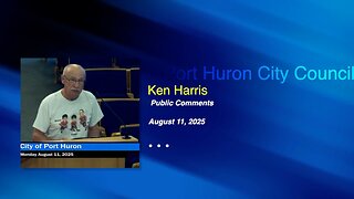 Ken Harris Slams Open Meetings Act to PH City Council