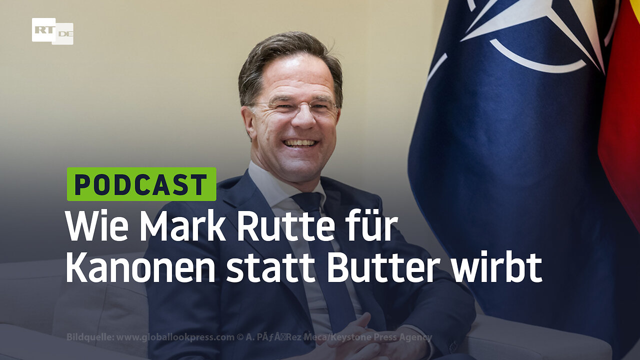 Wie Mark Rutte für Kanonen statt Butter wirbt