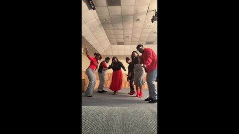 Arise Nation Church - something about the Holy Ghost scoot challenge quartet