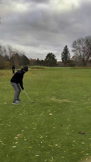Late season golf