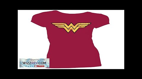 Wonder Woman: Women's Fit T-Shirt: Wonder Woman Logo Review