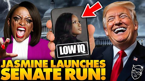 Jasmine Crockett Launches TRAINWRECK Senate Run, Campaign AD Calls Herself DUMB | Internet ROARS 🤣