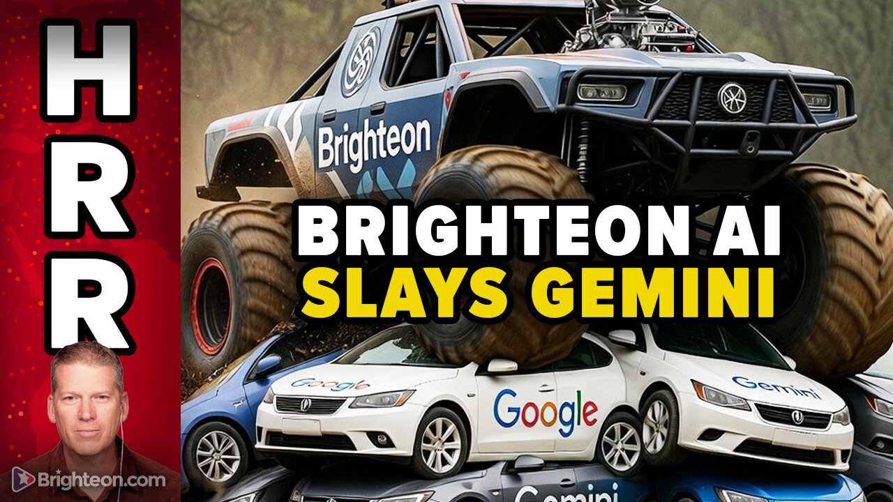 Brighteon AI smashes Google Gemini 3 and Grok 4.1 in real-world tests