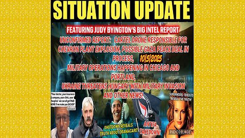 SITUATION UPDATE 10/5/25 - Judy Byington's Report! Ukraine Threatens Hungary With Military Invasion