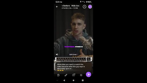 WHITE MEN NEED TO WATCH THIS VIDEO BECAUSE HE IS ABSOLUTELY SPOT ON... 👊