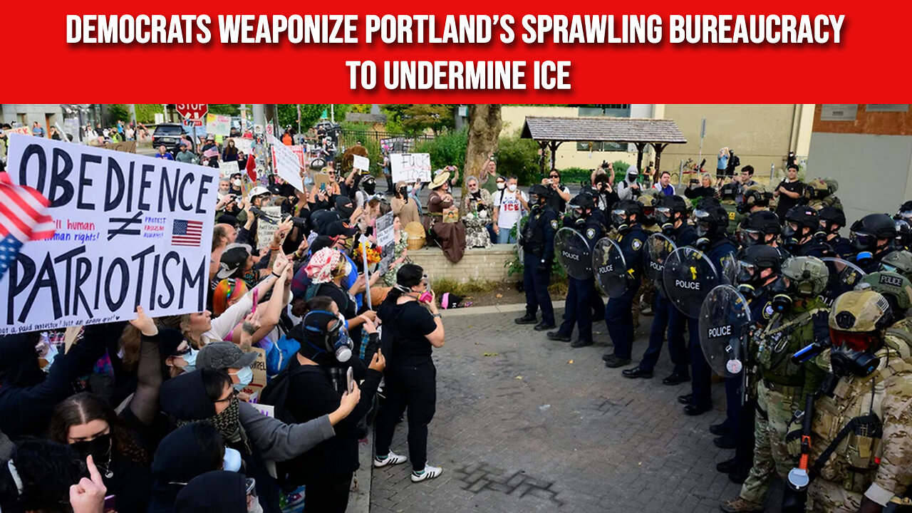 𝐏𝐨𝐫𝐭𝐥𝐚𝐧𝐝 𝐯𝐬. 𝐈𝐂𝐄: Democrats Turn Bureaucracy Into a Political Weapon - Zone Them OUT!