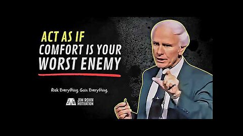 Take Risks and Step Outside of Your Comfort Zone | Jim Rohn Motivation