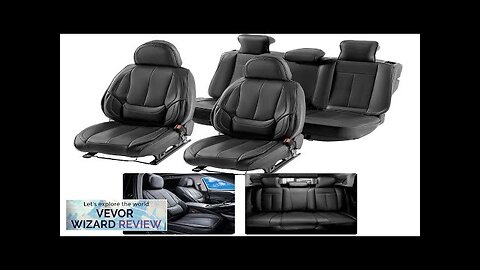 VEVOR Seat Covers Universal Car Seat Covers Full Set Seats Front Review