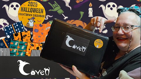 Coven Subscription 13 Day Halloween Countdown Calendar 2025 Unboxing