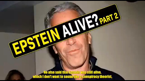 "EPSTEIN" Victim says he's ALIVE, that she saw him in public
