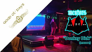 KARAOKE - The Mentors - Donkey Dick (Cover) (encore)