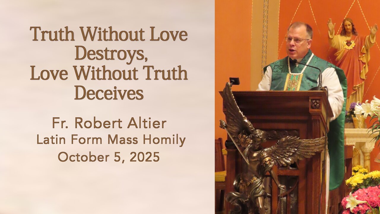 Truth Without Love Destroys, Love Without Truth Deceives