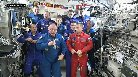 Historic ISS Handover: Russian Commander Transfers Control to NASA Astronaut |