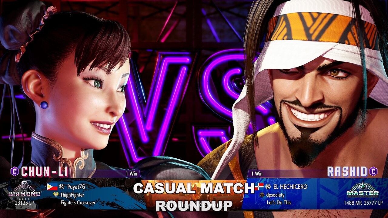 Kuya Kalbo SF6 Casual Match Roundup. Chun Li 4 star Diamond Rank [Hori Fight Stick]