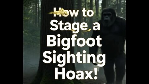 We Staged a Bigfoot Sighting Hoax — Thor of Asgard Taught Us How
