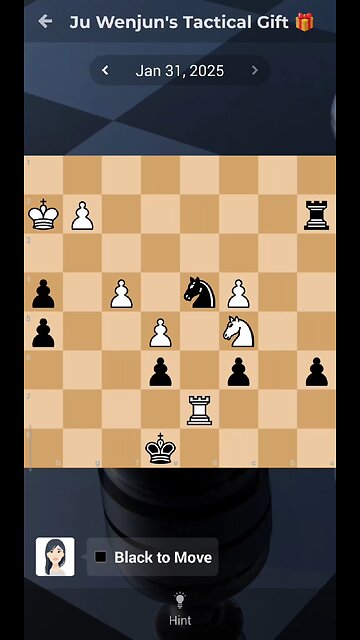 Daily Chess Puzzle 31.01.2025