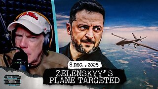 CLOSE CALL: Military Drones Zero In on Zelenskyy’s Plane Over Europe