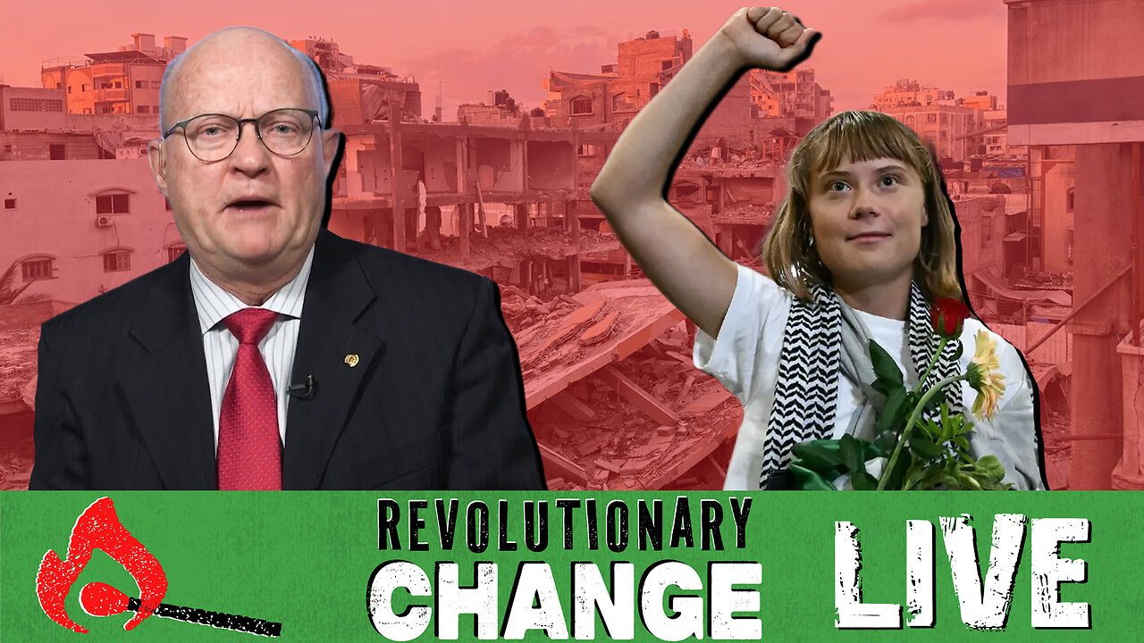 Zionist LIES About Flotilla, Greta Thunberg FREED, Israel Funded DESPITE Shutdown w/Larry Wilkerson