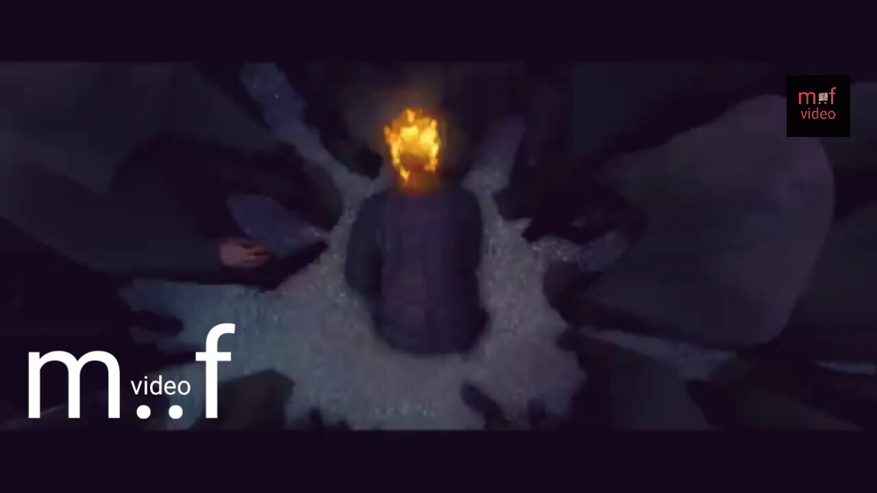 See how this man burnt all the vehicles and people alive.
