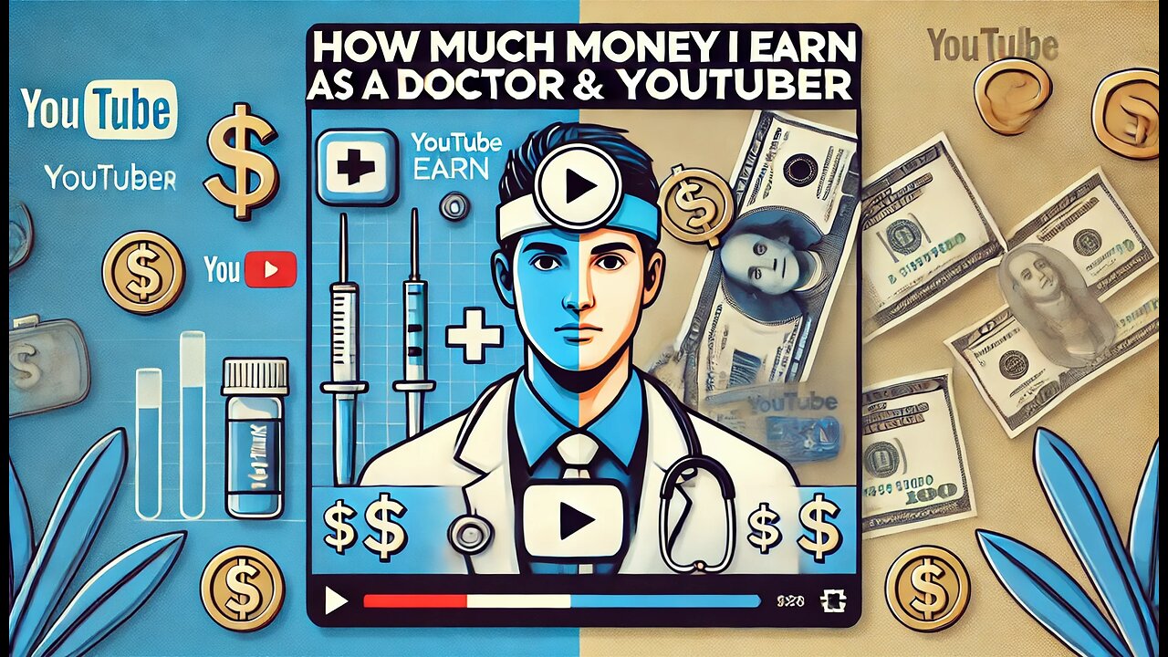 How Much Money I Earn in a Week as a Doctor & YouTuber