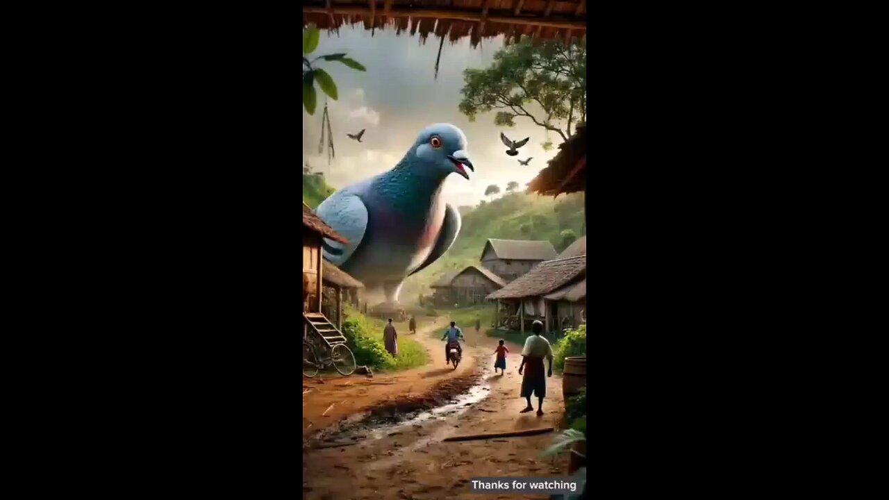 The Giant Pigeon Who Cried Because No One Liked or Subscribed! 🐦✨"
