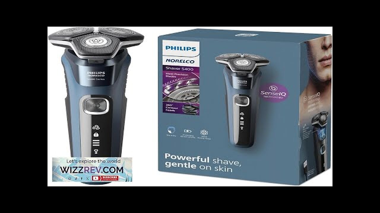 Philips Norelco Shaver 5400 Rechargeable Wet & Dry Shaver with Pop-Up Trimmer Review