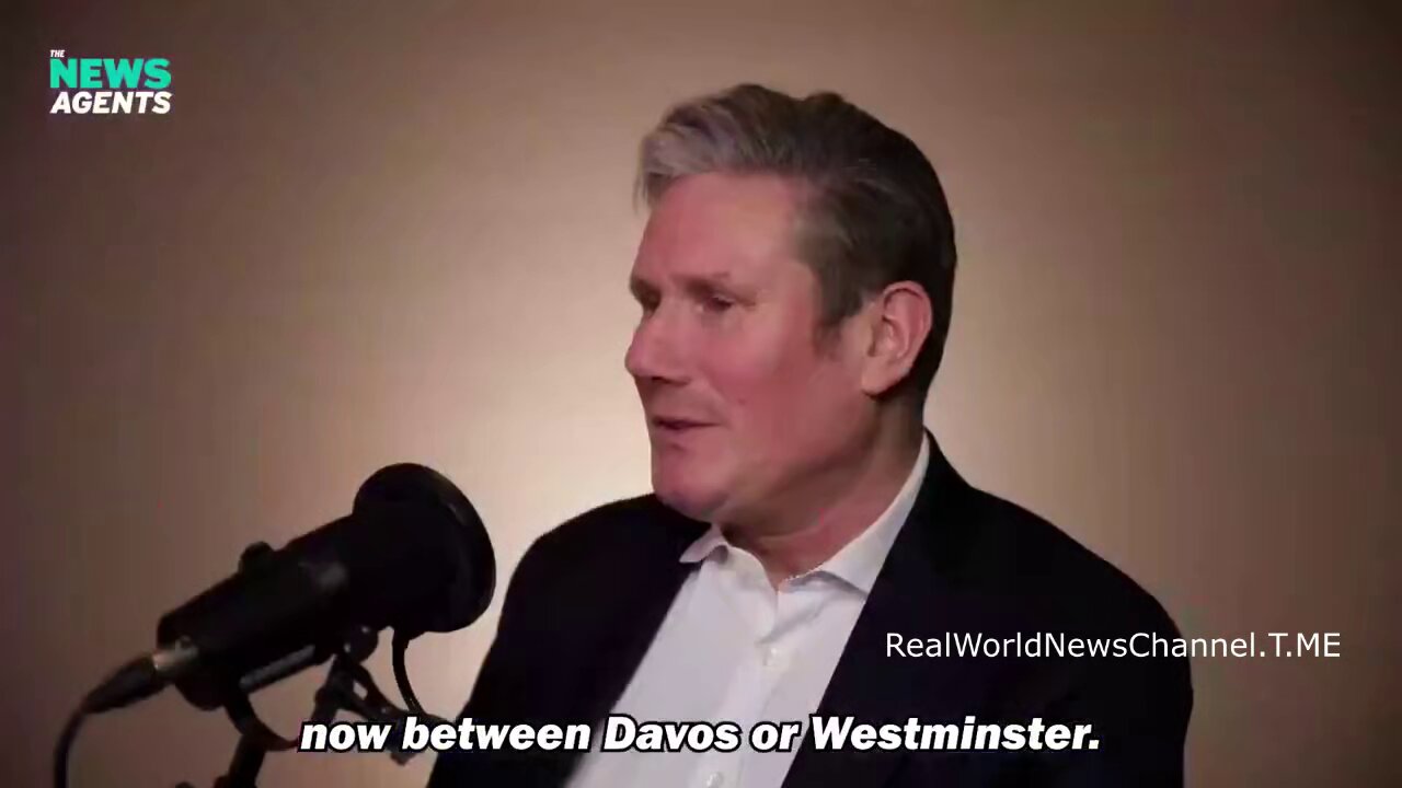 “So Let Us Ask, You Have to Choose Between Davos and Westminster?”